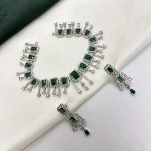 dhaneira's american diamond necklace