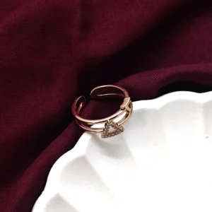 dhaneira’s gold tone ring