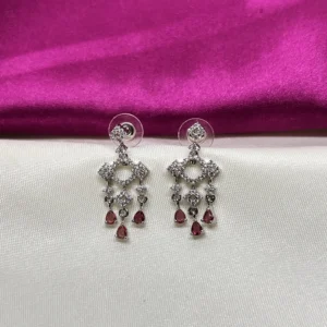 dhaneira's american diamond necklace