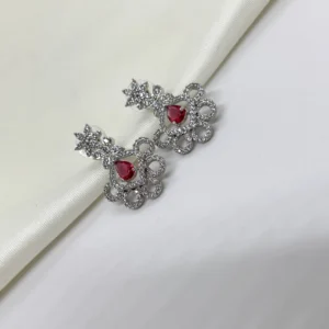 dhaneira’s american diamond necklace