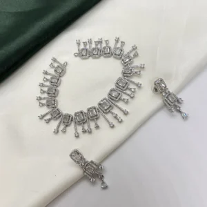 Dhaneira's American Diamond Necklace