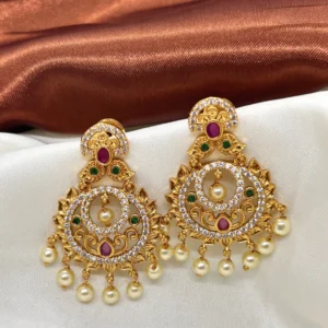 dhaneira's gold coated earring
