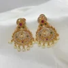 dhaneira's gold coated earring
