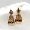 dhaneira’s gold plated earrings
