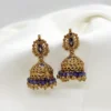 dhaneira's gold plated earrings