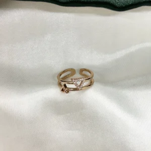 dhaneira’s gold tone ring