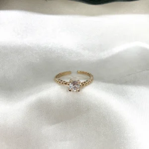 dhaneira’s gold tone ring