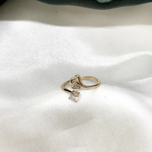 dhaneira’s gold tone ring