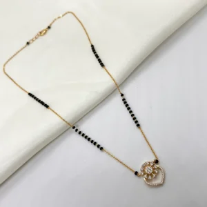 dhaneira gold plated mangalsutra